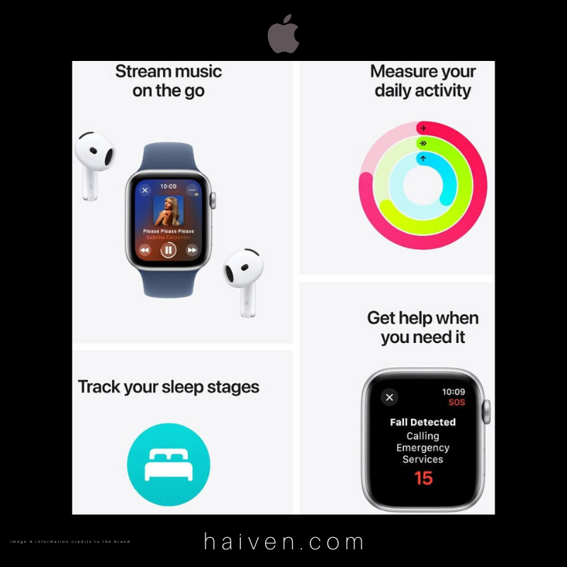 Apple Watch SE 40mm GPS Silver Denim (MXED3 ML)