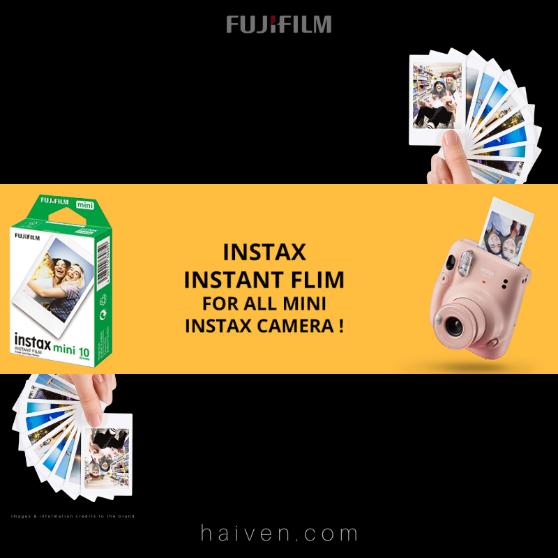 Fujifilm Instax Mini Film Single Pack – 10 Sheets
