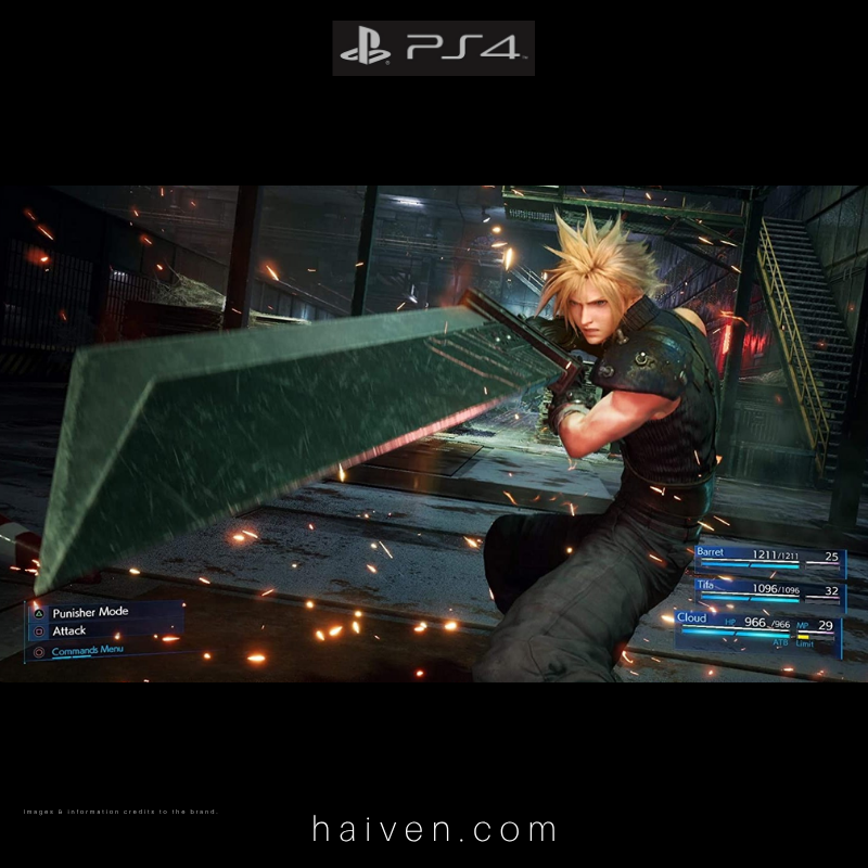 PS4 Final Fantasy VII Remake