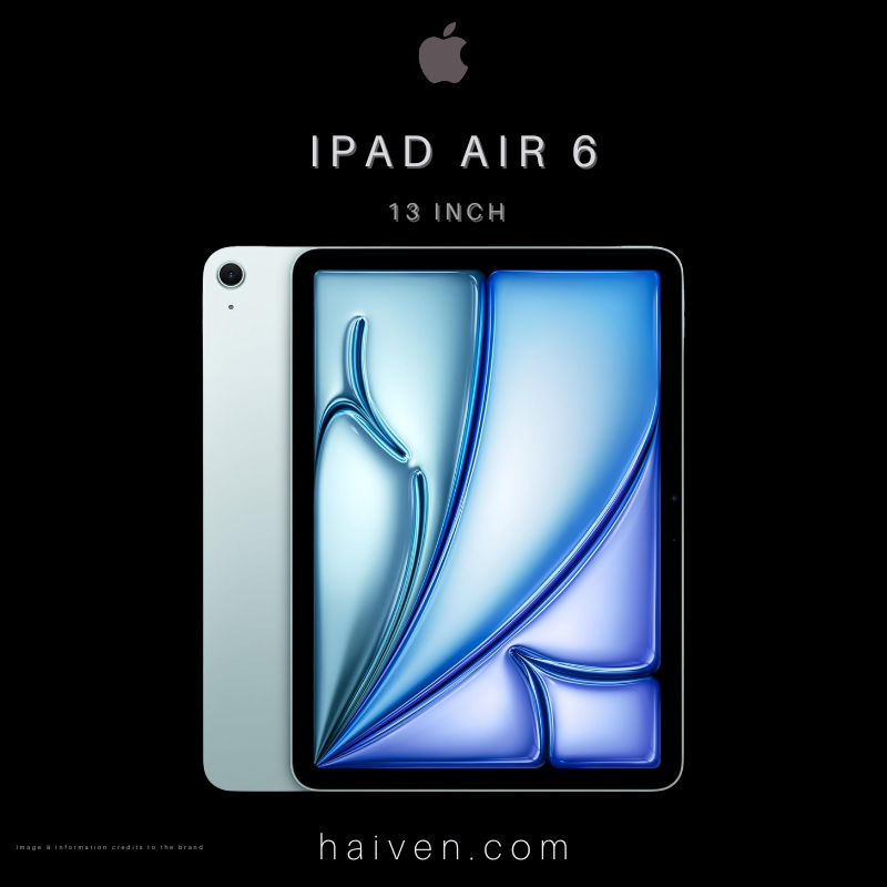Apple iPad Air 6 (M2, 13-inch) Wi-Fi 256GB – 2024