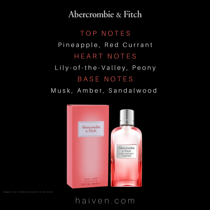 Abercrombie & Fitch First Instinct Together Woman EDP 100ML