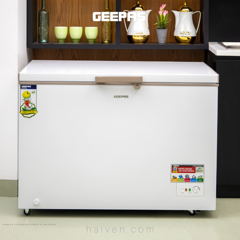 GEEPAS Chest Freezer 410L