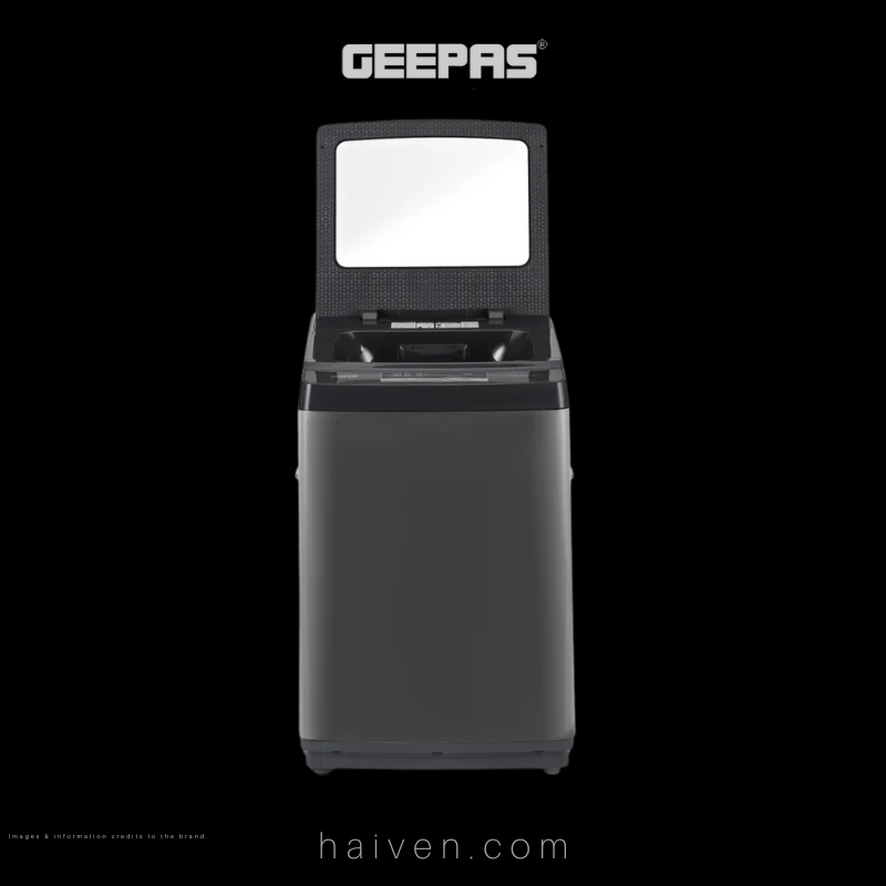 GEEPAS 10 KG Fully Automatic Top-Load Washing Machine
