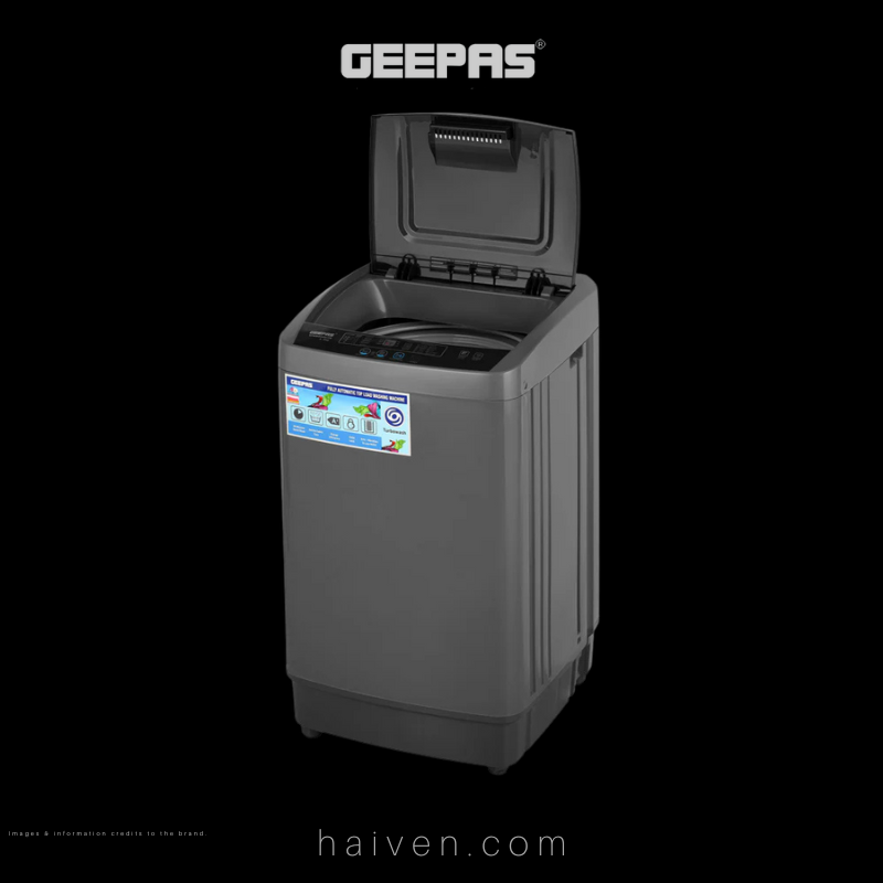 GEEPAS 5 KG Fully Automatic Top-Load Washing Machine