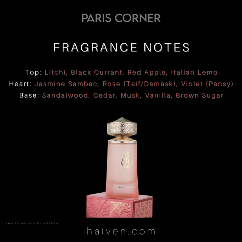 Paris Corner Khair Fusion EDP 100ml