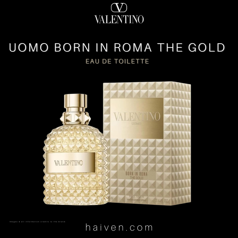 Valentino Uomo Born In Roma Gold (M) EDT 100ML
