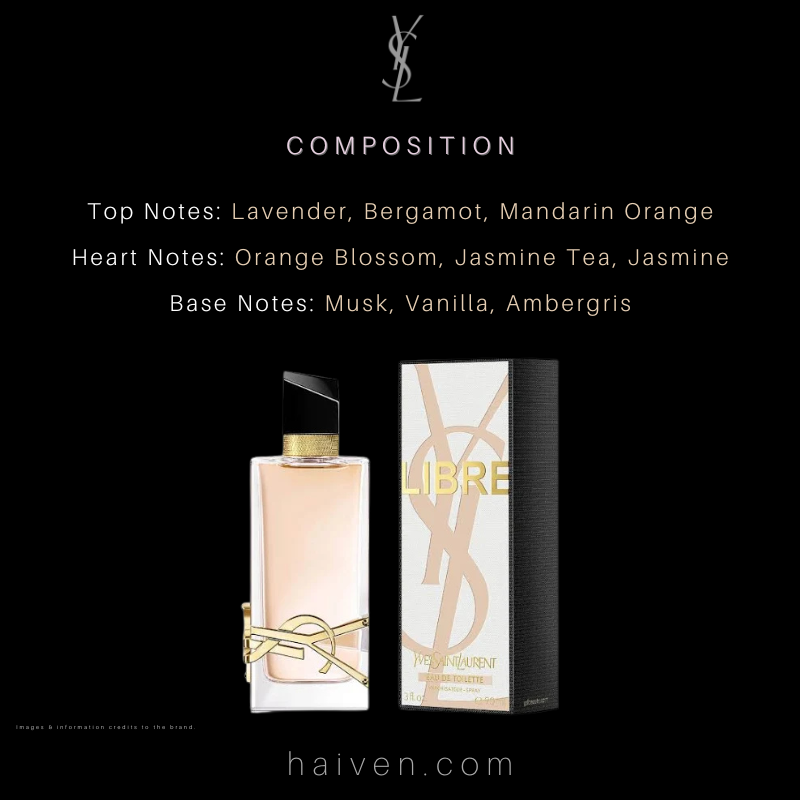 Yves Saint Laurent Libre (W) EDT 90ML