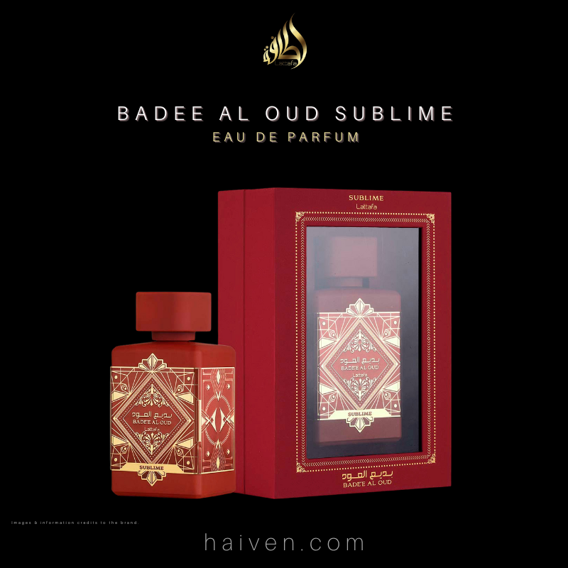 Lattafa Badee Al Oud Sublime EDP 100ML