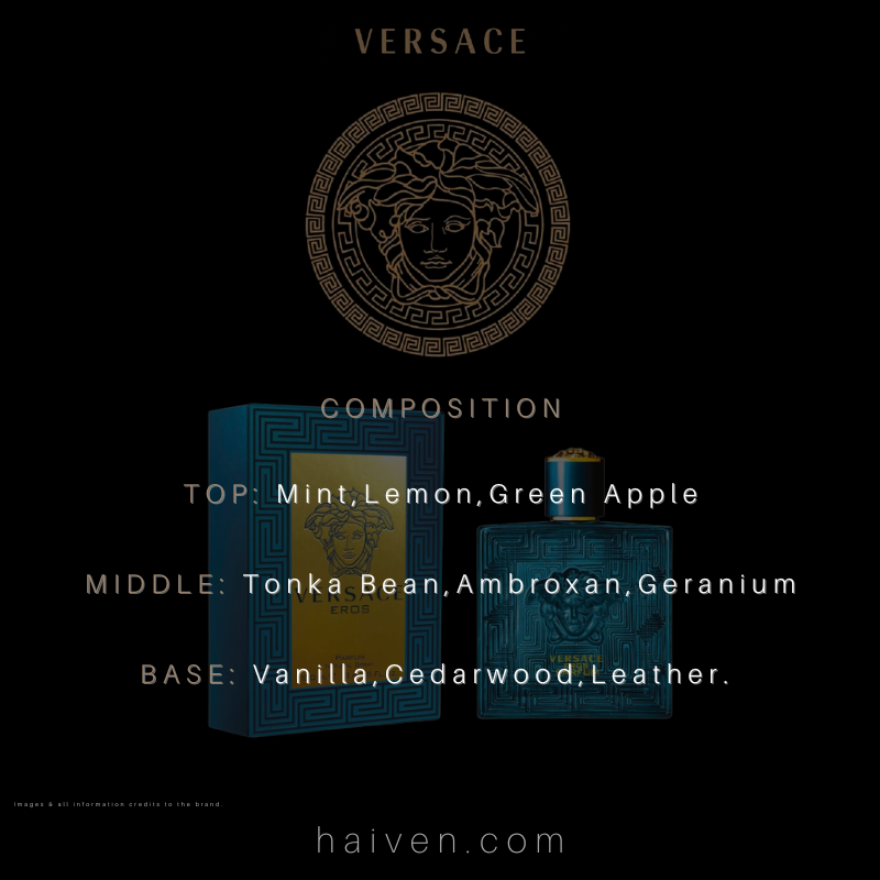 Versace Eros (M) Parfum 100ML — 2025 Best-Seller