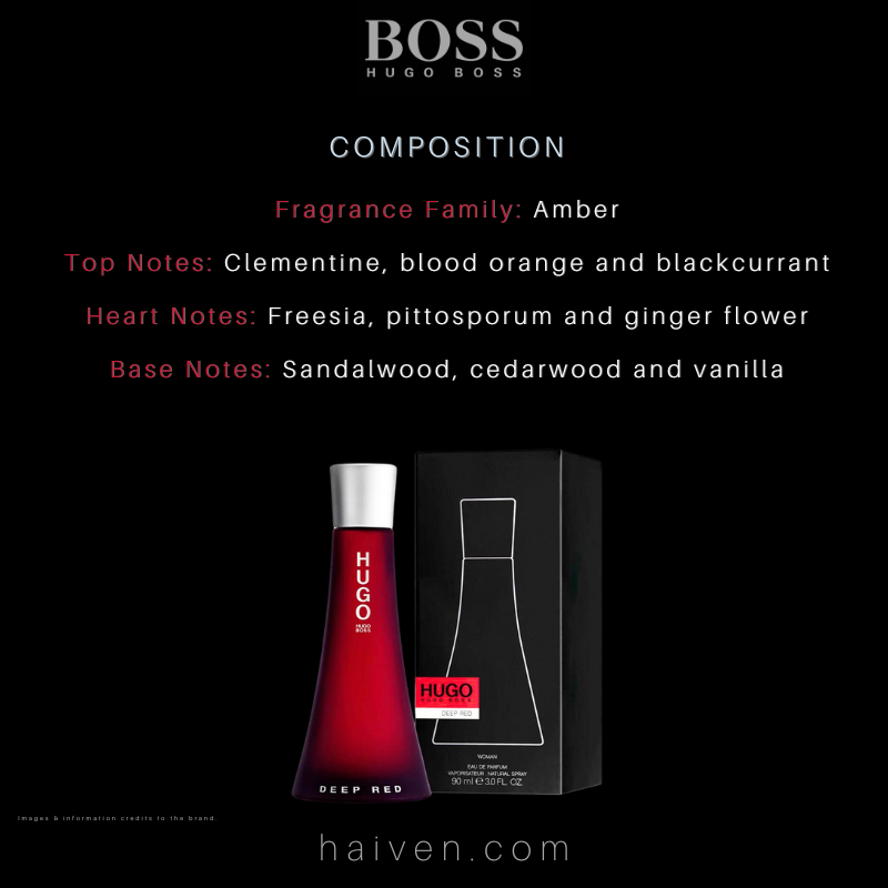 Hugo Boss Deep Red EDP 90ML