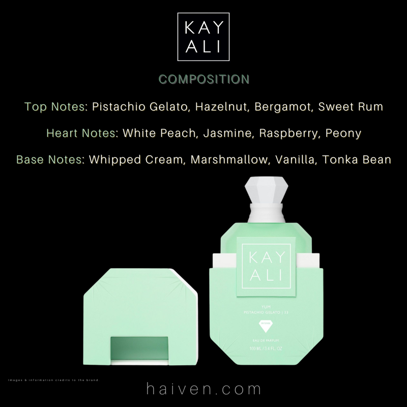 Kayali Yum Pistachio Gelato 33 EDP Intense 100ML