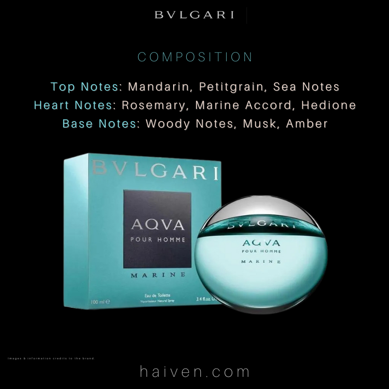 Bvlgari Aqva Pour Homme Marine EDT 100ML