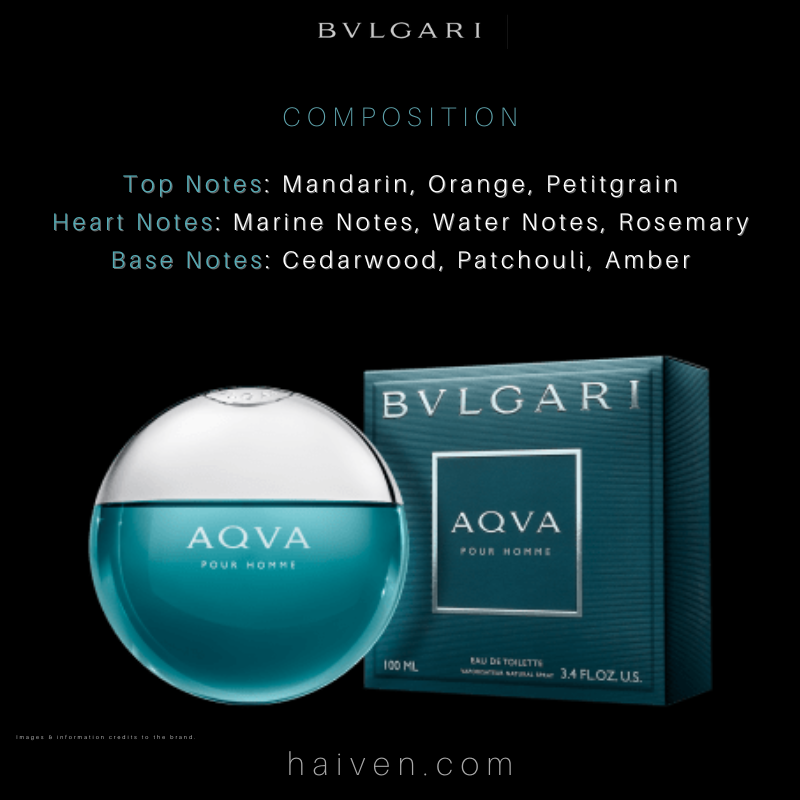 Bvlgari Aqva Pour Homme EDT 100ML