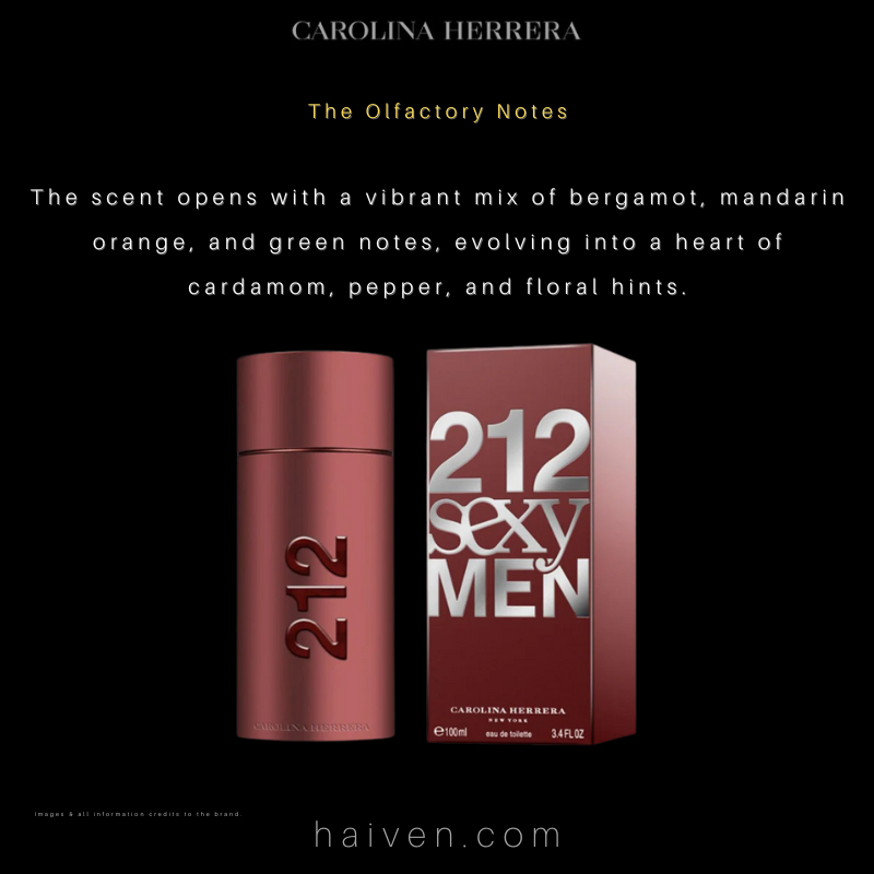 Carolina Herrera 212 Sexy Men EDT 100ML