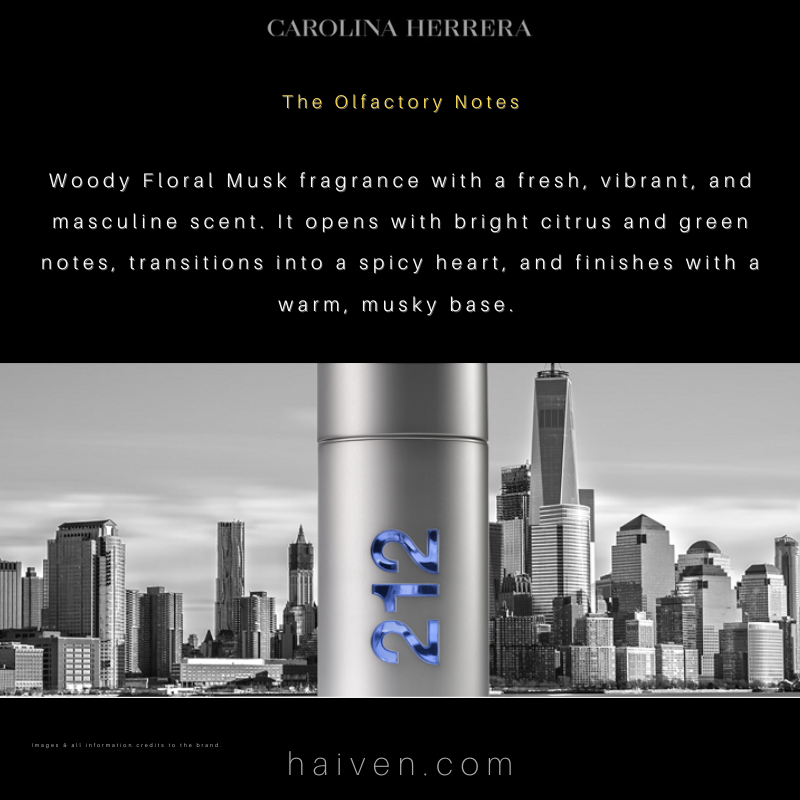 Carolina Herrera 212 Men EDT 100ML