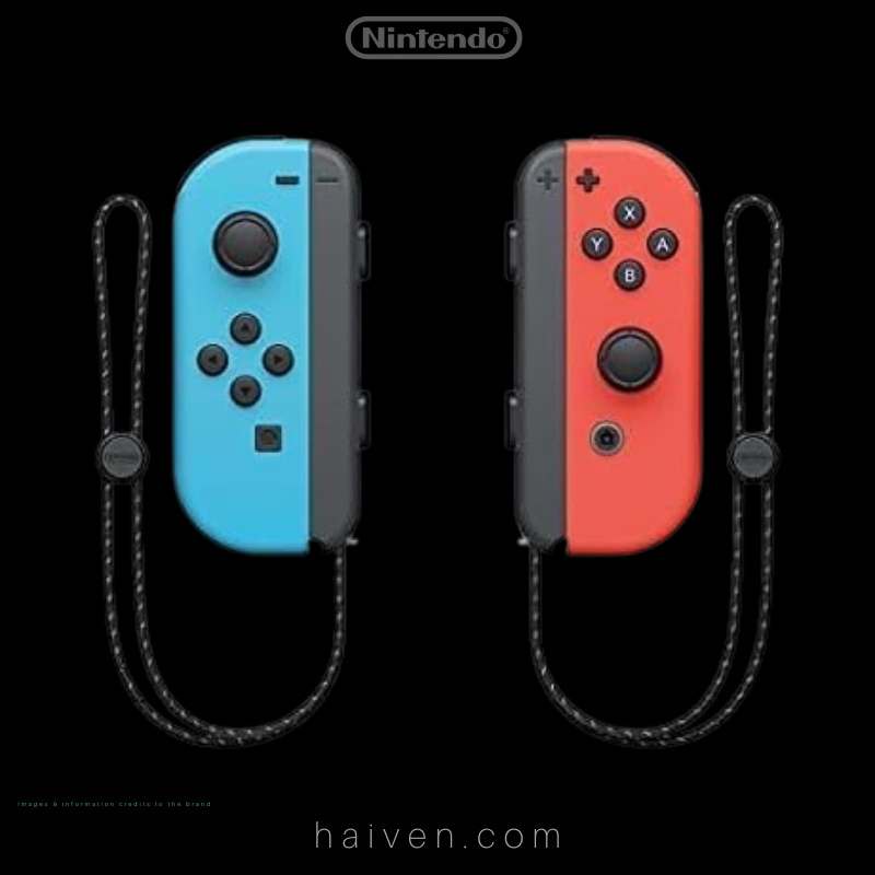 Nintendo Switch OLED Neon Red And Blue Joy-Con