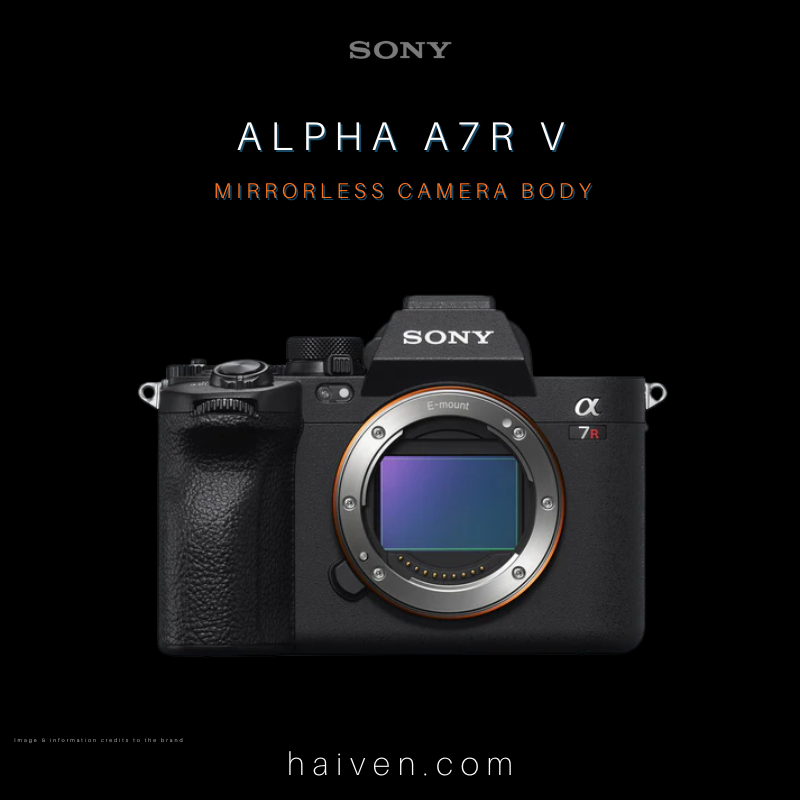 Sony a7R V Mirrorless Camera body 