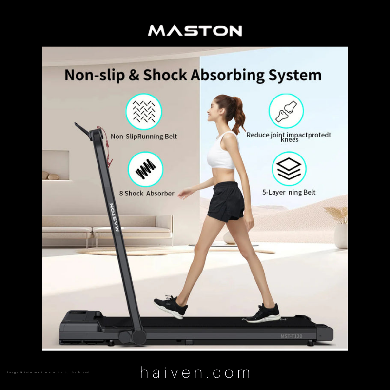 Maston  MST-T120 Walking Pad With foldable armrests