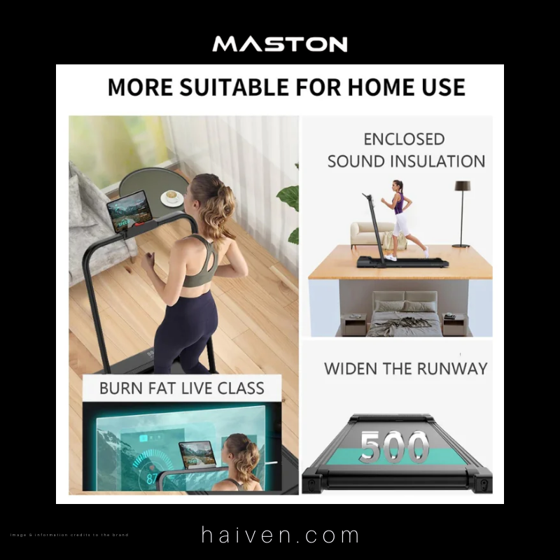 Maston  MST-T120 Walking Pad With foldable armrests