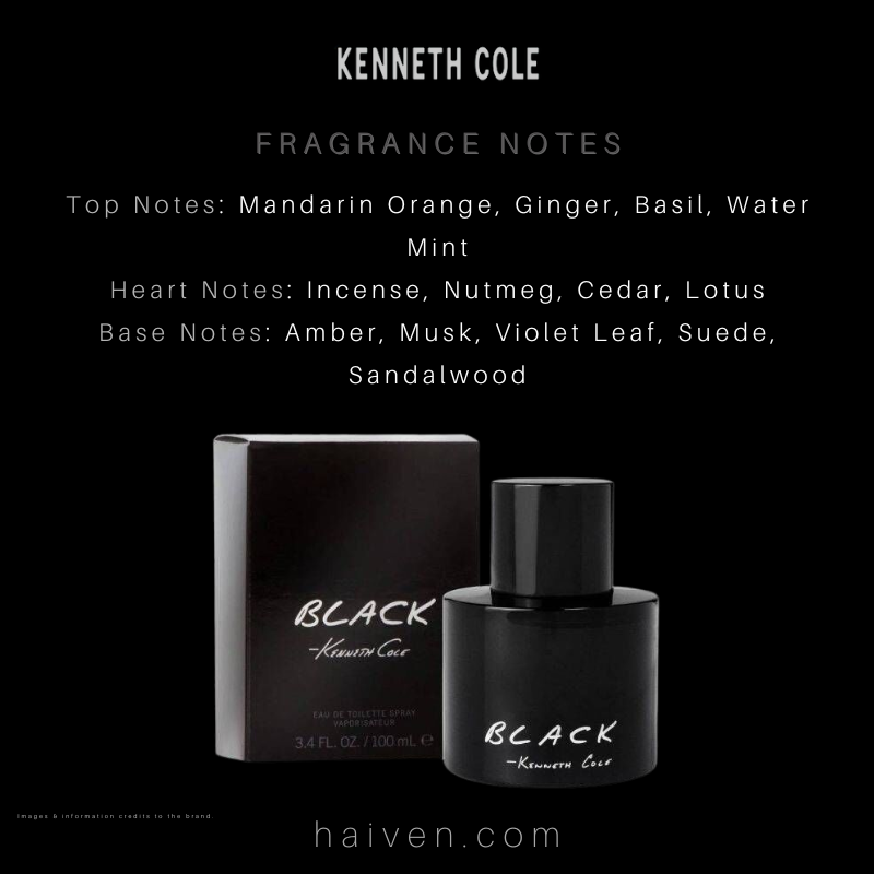 Kenneth Cole Black EDT 100ml