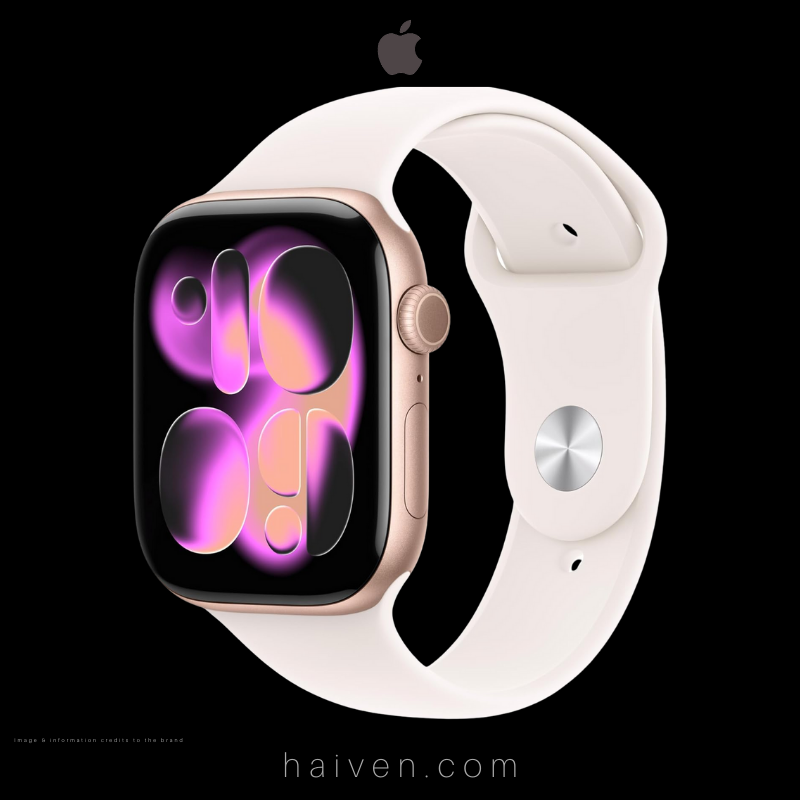 Apple iWatch  MEU04 LW/A S11 GPS 42MM Rose Gold Aluminum Case with Light Blush Sport Band S/M