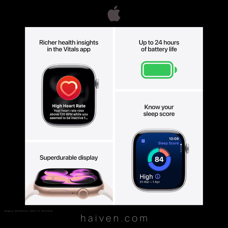 Apple iWatch  MEU04 LW/A S11 GPS 42MM Rose Gold Aluminum Case with Light Blush Sport Band S/M