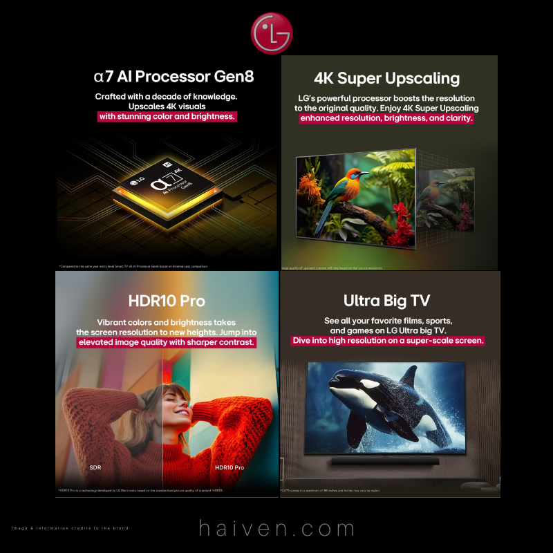 LG LED TV UA85006 65-Inch 4K UHD Smart TV