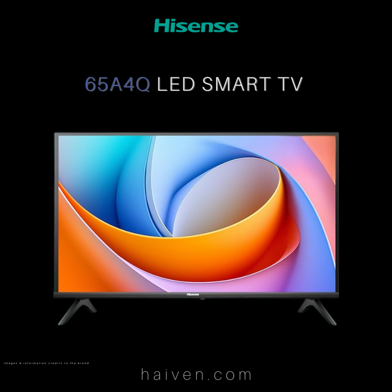 Hisense LED TV 65A6Q 65-Inch 4K UHD Smart TV