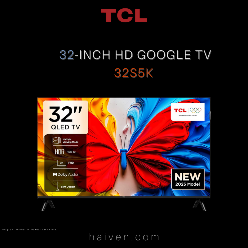 TCL Smart TV 32S5K 32-Inch HD Google TV