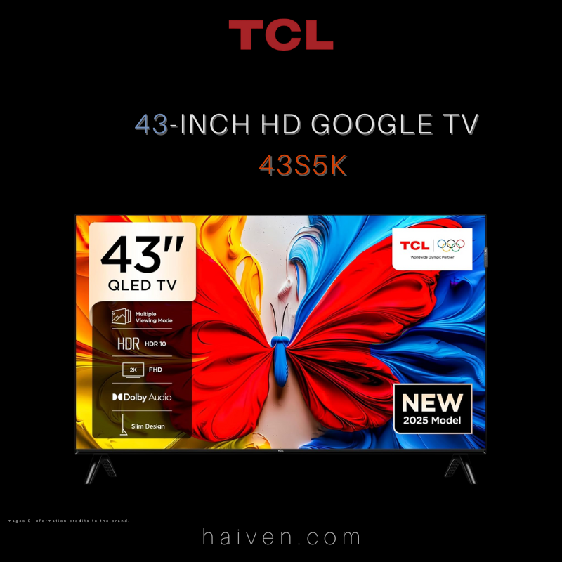 TCL Smart TV 43S5K 43-Inch Full HD Google TV