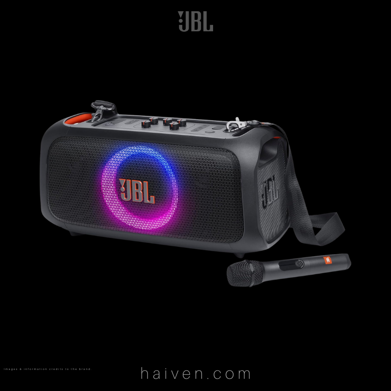 JBL PartyBox On-The-Go Essential With Wireless Mic