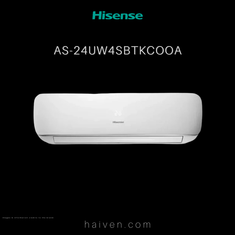 Hisense Inverter AC 24000 BTU AS-24UW4SBTKCOOA