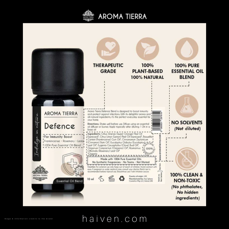 Aroma Tierra Defense Essential Oil Blend 10ml