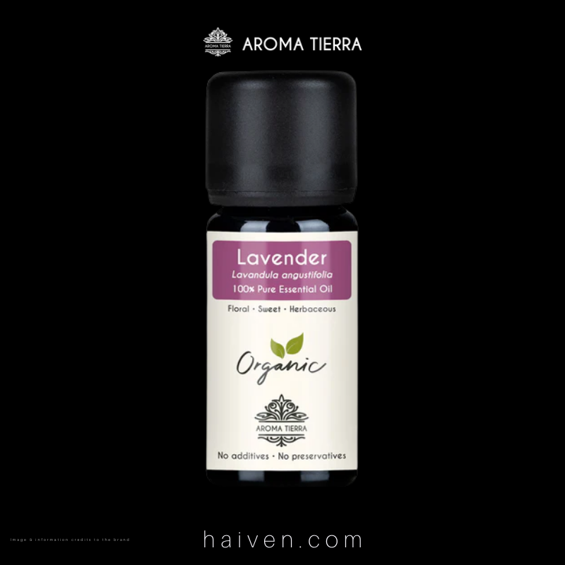Aroma Tierra Organic Lavender Essential Oil 10 ml