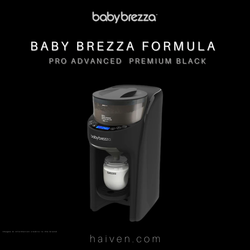 Baby Brezza Formula Pro Advanced  Premium Black