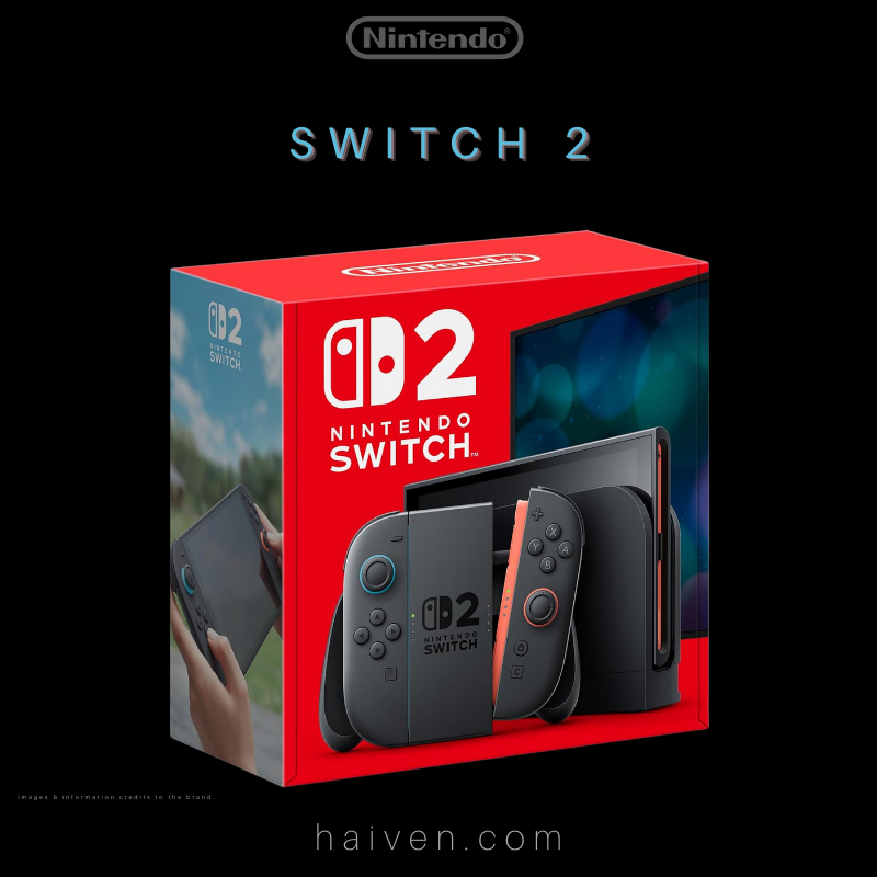 Nintendo Switch 2 Gaming Console - Black