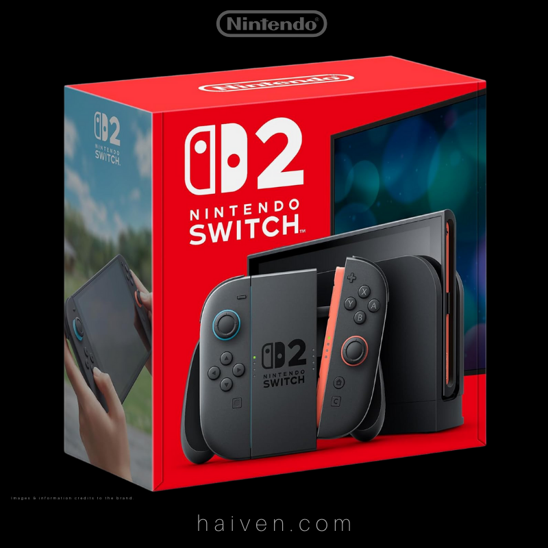 Nintendo Switch 2 Gaming Console - Black