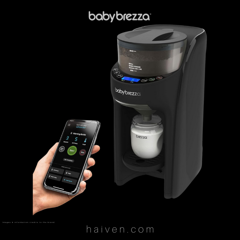 Baby Brezza Formula Pro Advanced Wi-Fi Black