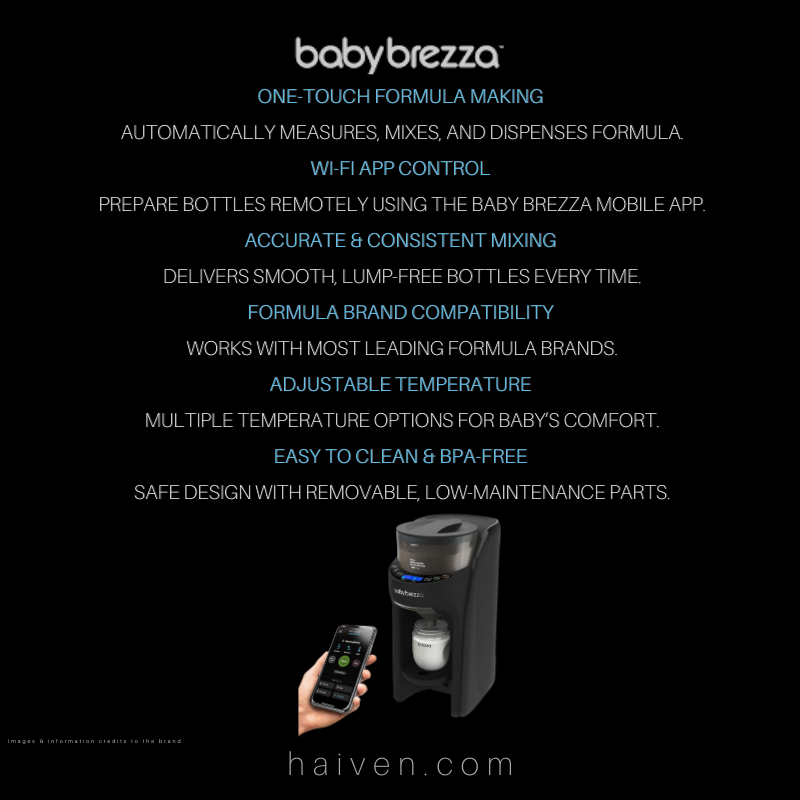 Baby Brezza Formula Pro Advanced Wi-Fi Black