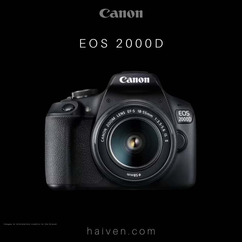 Canon EOS 2000D DSLR camera Kit