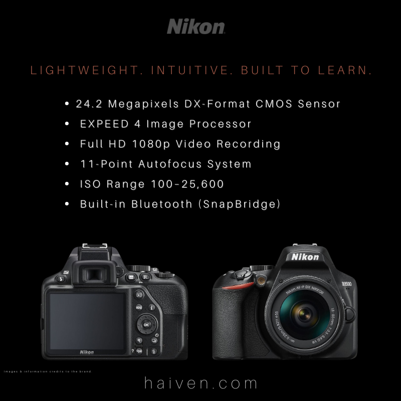 Nikon D3500 DSLR Camera