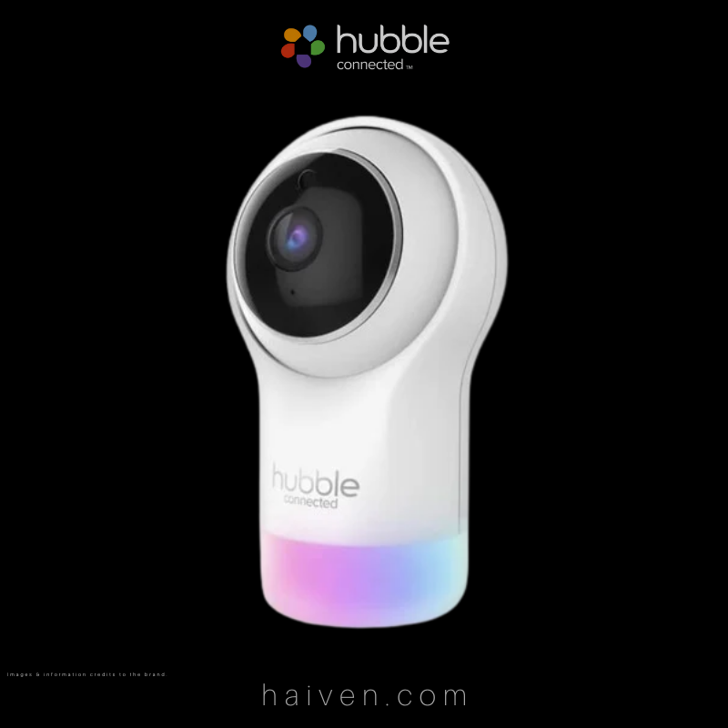 Hubble Connected Nursery Pal Glow Plus - 5-Inch Smart Hd Video Baby Monitor