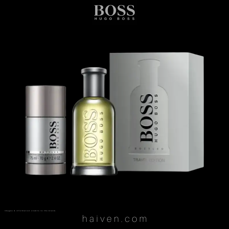 Hugo Boss Boss Bottled for Men EDT 100ml Gift Set with Deodorant Stick 70g