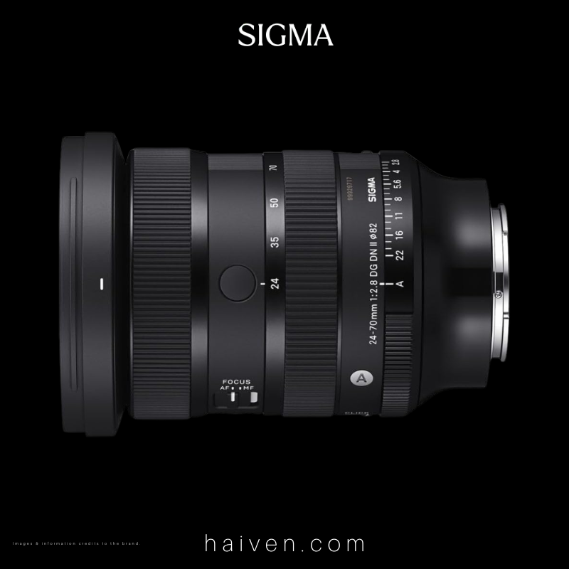 Sigma 24-70mm F2.8 DG DN II Art Lens Sony E