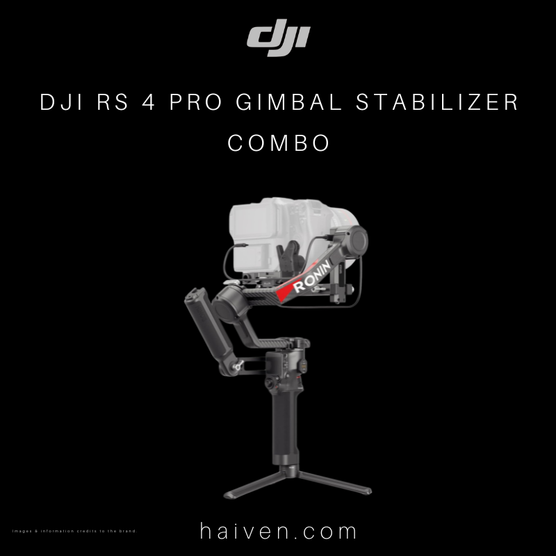 DJI RS 4 Pro Gimbal Stabilizer Combo