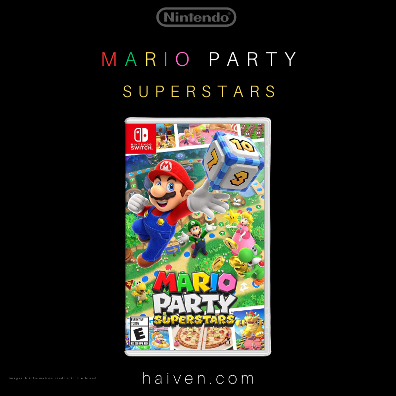 Nintendo Switch Mario Party Superstars Game Card