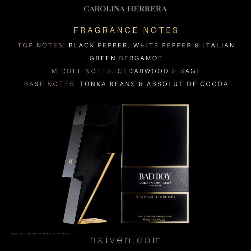 Carolina Herrera CH Bad Boy EDT 100ML