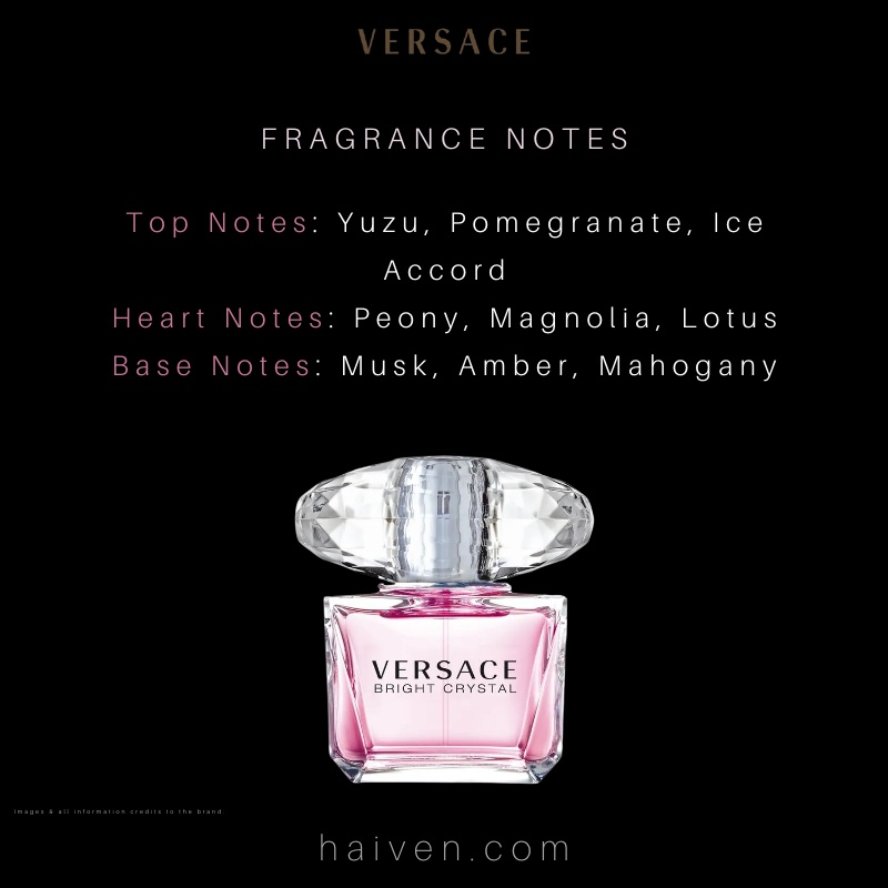 Versace Bright Crystal (W) EDT 90ML — Best Seller