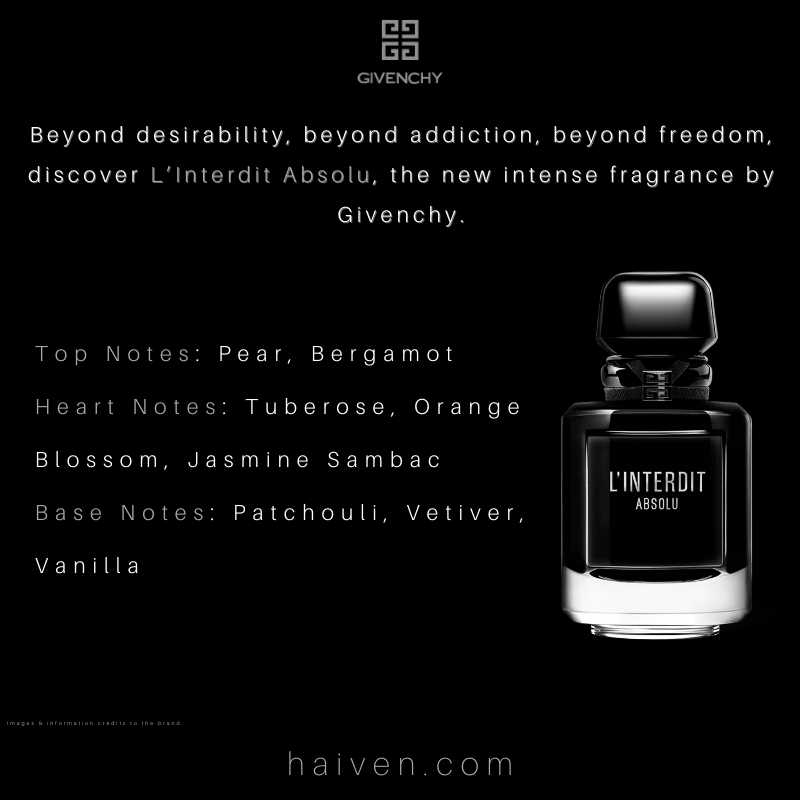 Givenchy L’Interdit Absolu Eau de Parfum 80ml