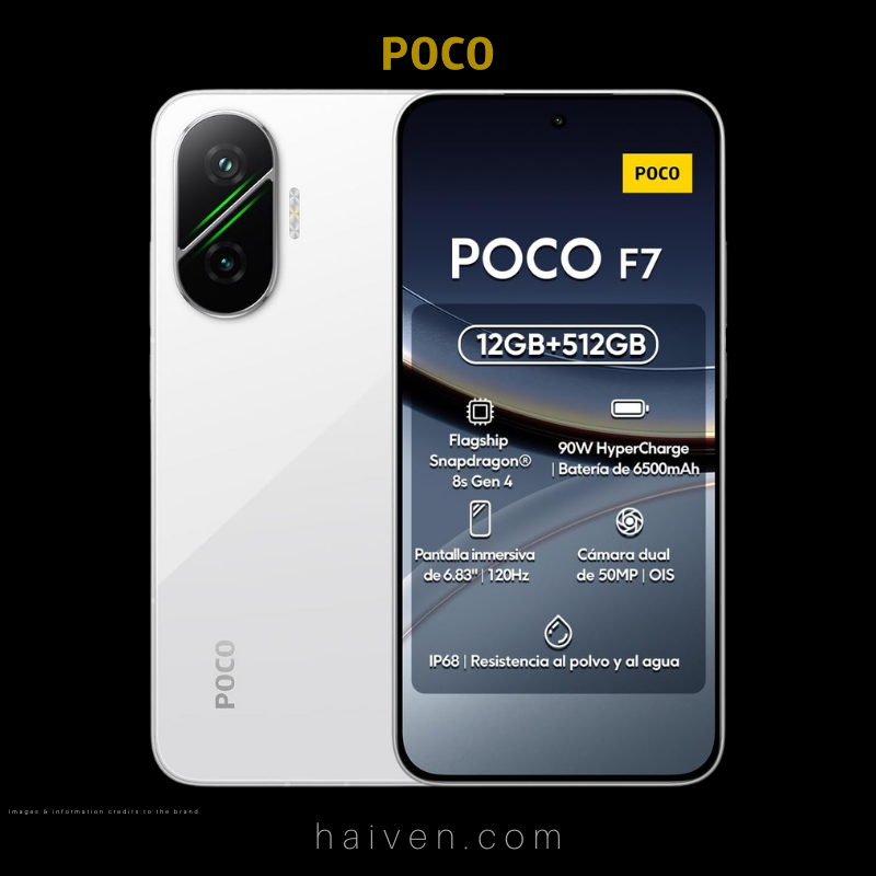 Poco F7 12+512GB White